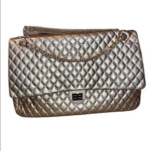 Large Soft Gold Purse